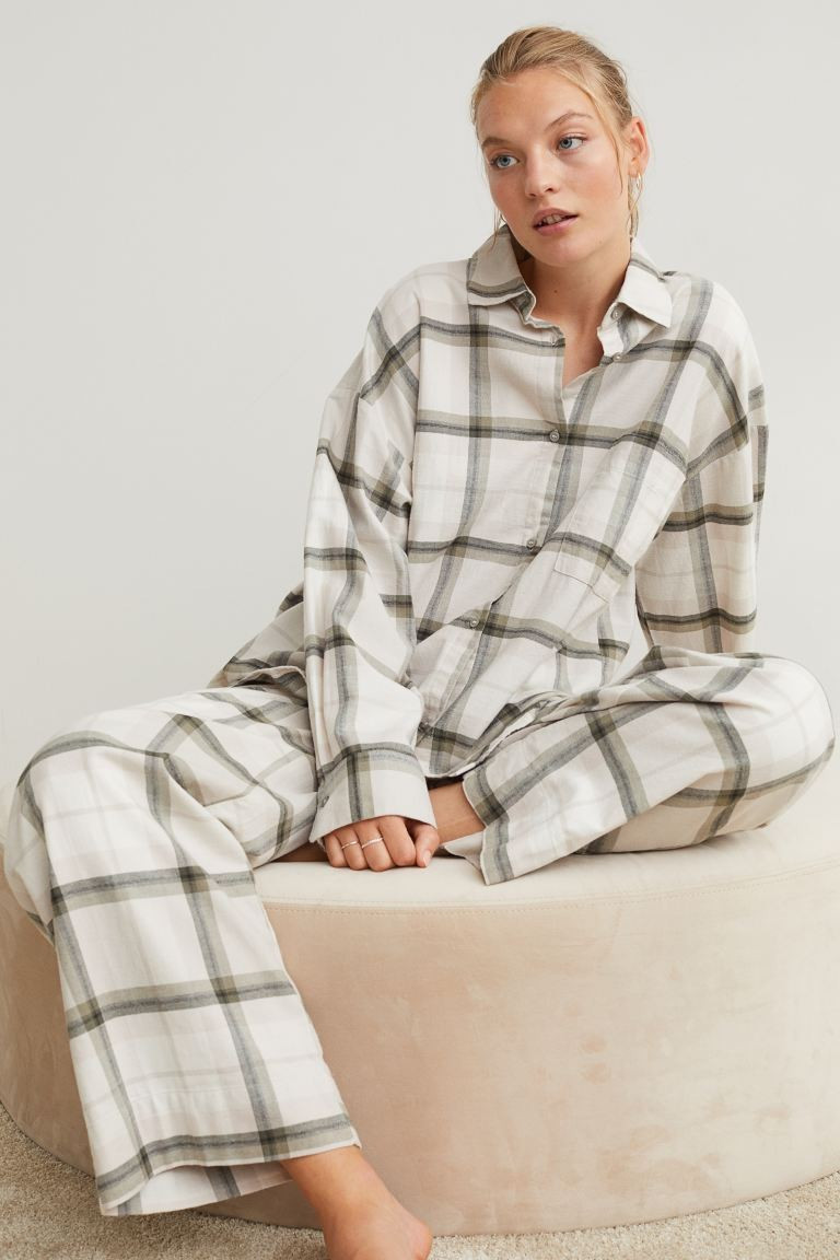 Checked pyjamas | H&M (UK, MY, IN, SG, PH, TW, HK)