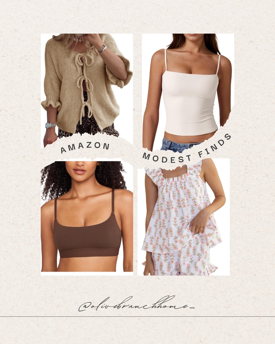 Amazon Modest Finds 💛 
Layers with padded tanks and cozy bras, yes 🙌🏼 

#LTKFindsUnder50 #LTKStyleTip