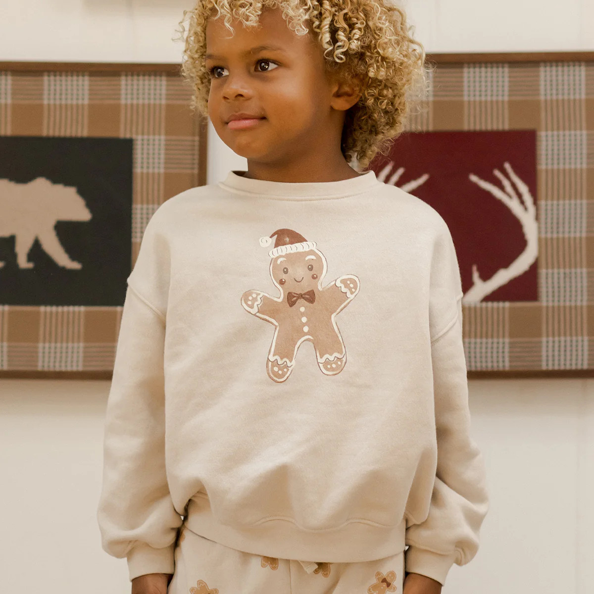 Rylee & Cru Relaxed Sweatshirt, Gingerbread | SpearmintLOVE