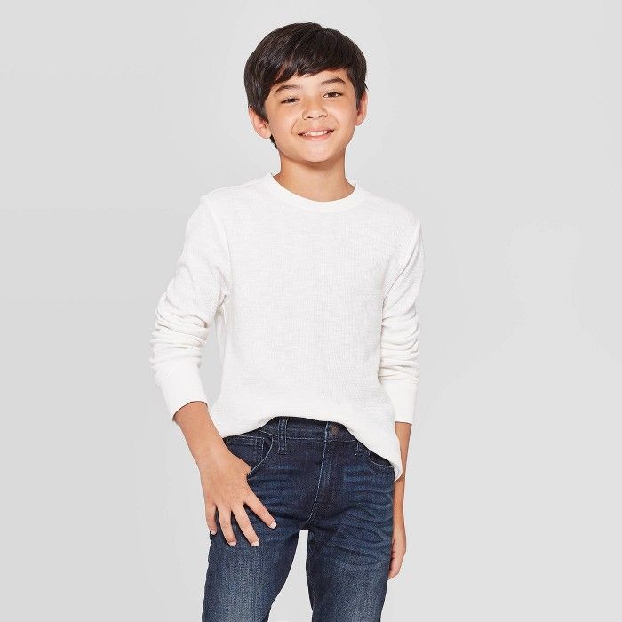 Boys' Thermal T-Shirt - Cat & Jack™ | Target