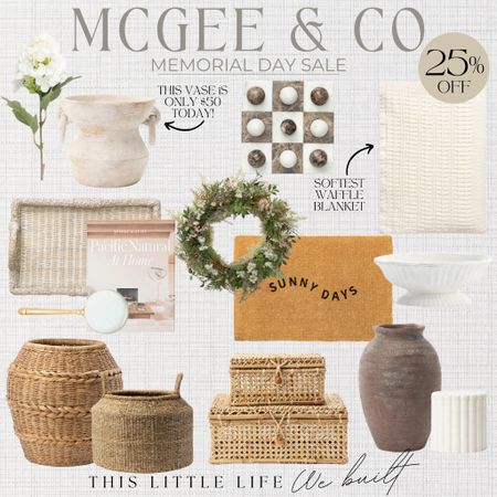 McGee and Co Sale / McGee and Co Memorial Day Sale / Memorial Day Weekend Sale  / Affordable Home Decor / Neutral Home Decor / Organic Modern Decor / Neutral Decorative Accents / Decorative Books / Decorative Boxes / Decorative Trays / Neutral Vases / 

#LTKSaleAlert #LTKSeasonal #LTKHome