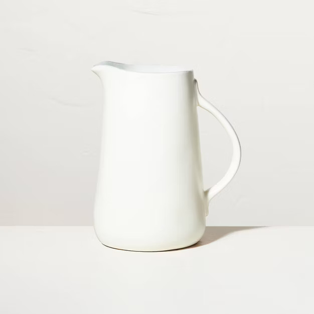 Matte Stoneware Pitcher - Hearth & Hand™ with Magnolia | Target