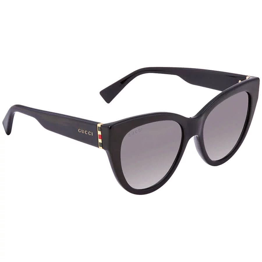 Gucci GG0460S 001 Black/Gold Cateye Sunglasses | Walmart (US)