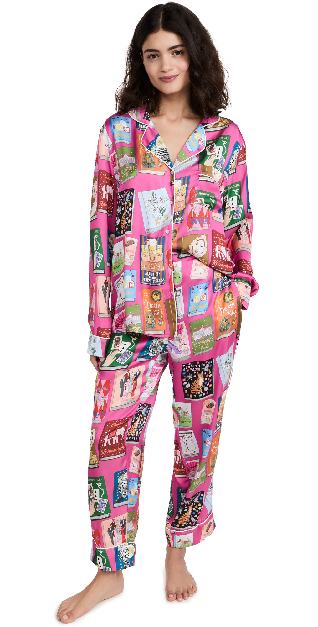 Karen Mabon Agatha Christie Queen of Crime PJ Set | Shopbop
