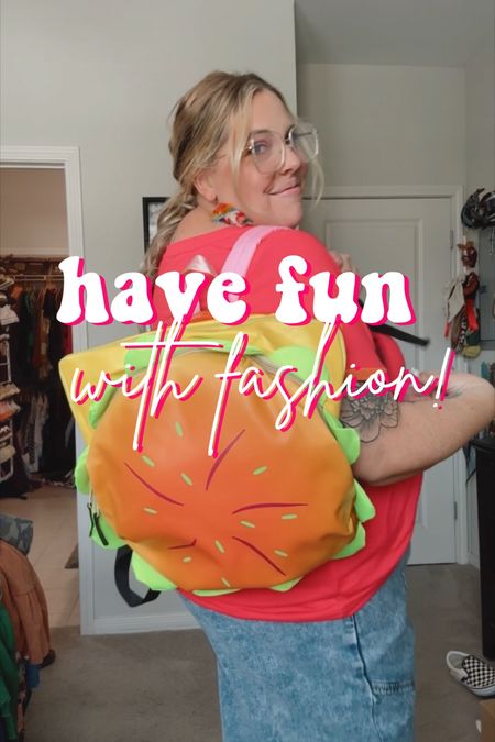 This bag! Are you kidding me??? I’ve decided to not take fashion so seriously and just have fun with it! 

#LTKfindsunder50 #LTKover40 #LTKplussize
