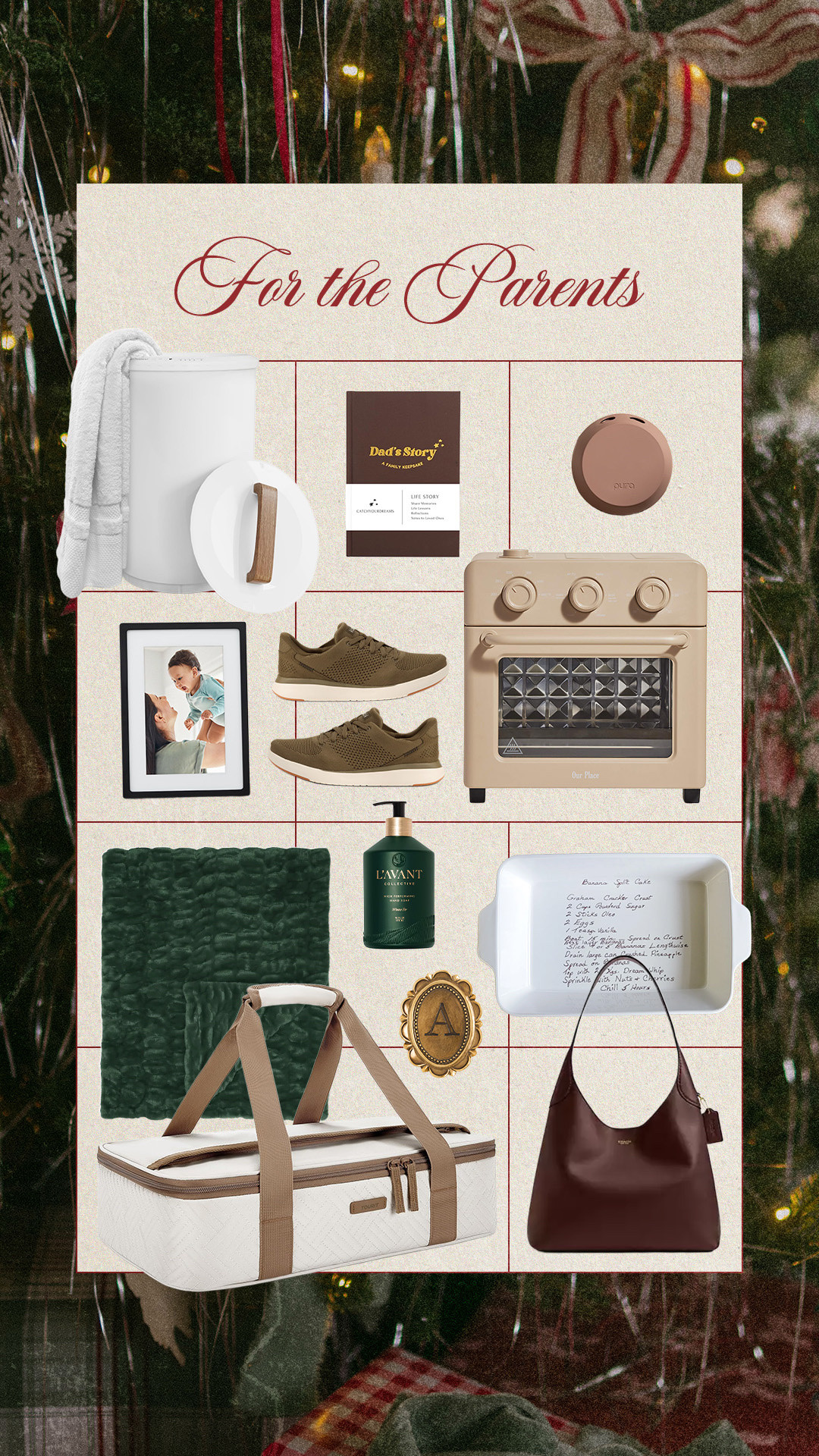 Gift guide for the parents🤍 

#LTKSeasonal #LTKGiftGuide #LTKCyberWeek