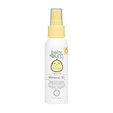 Sun Bum Baby Bum SPF 50 Sunscreen Spray | Mineral UVA/UVB Face and Body Protection for Sensitive ... | Amazon (US)