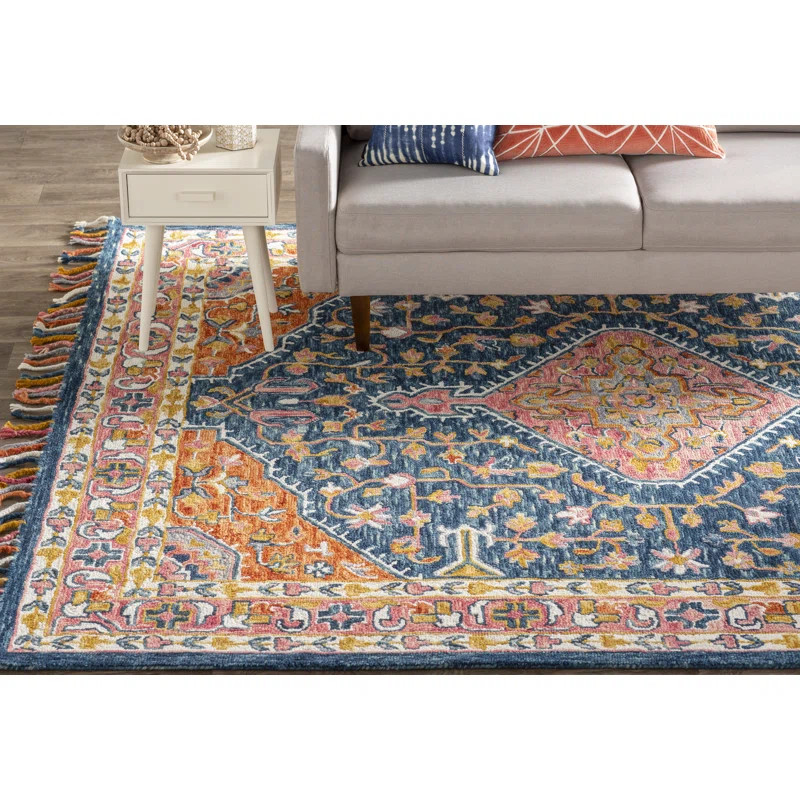 Carroll Hand Hooked Wool Oriental Rug | Wayfair North America