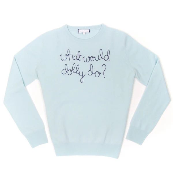 What Would Dolly Do Sweater, Seafoam | The Avenue