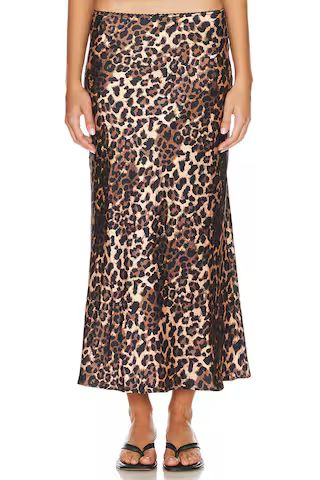 LIONESS Enigmatic Maxi Skirt in Leopard from Revolve.com | Revolve Clothing (Global)