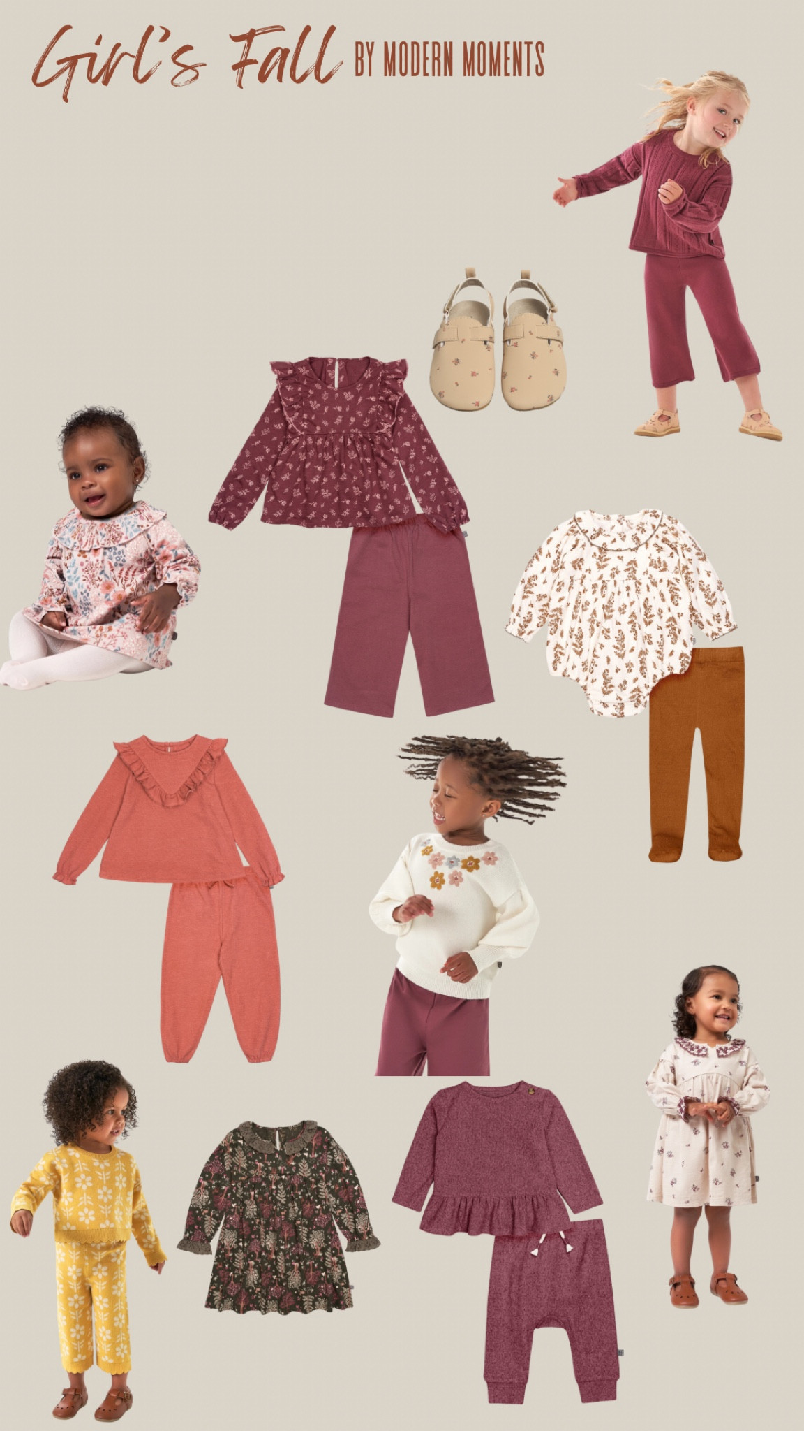 Modern Moments by Gerber for Fall girl outfits!

#LTKBaby #LTKKids #LTKSeasonal