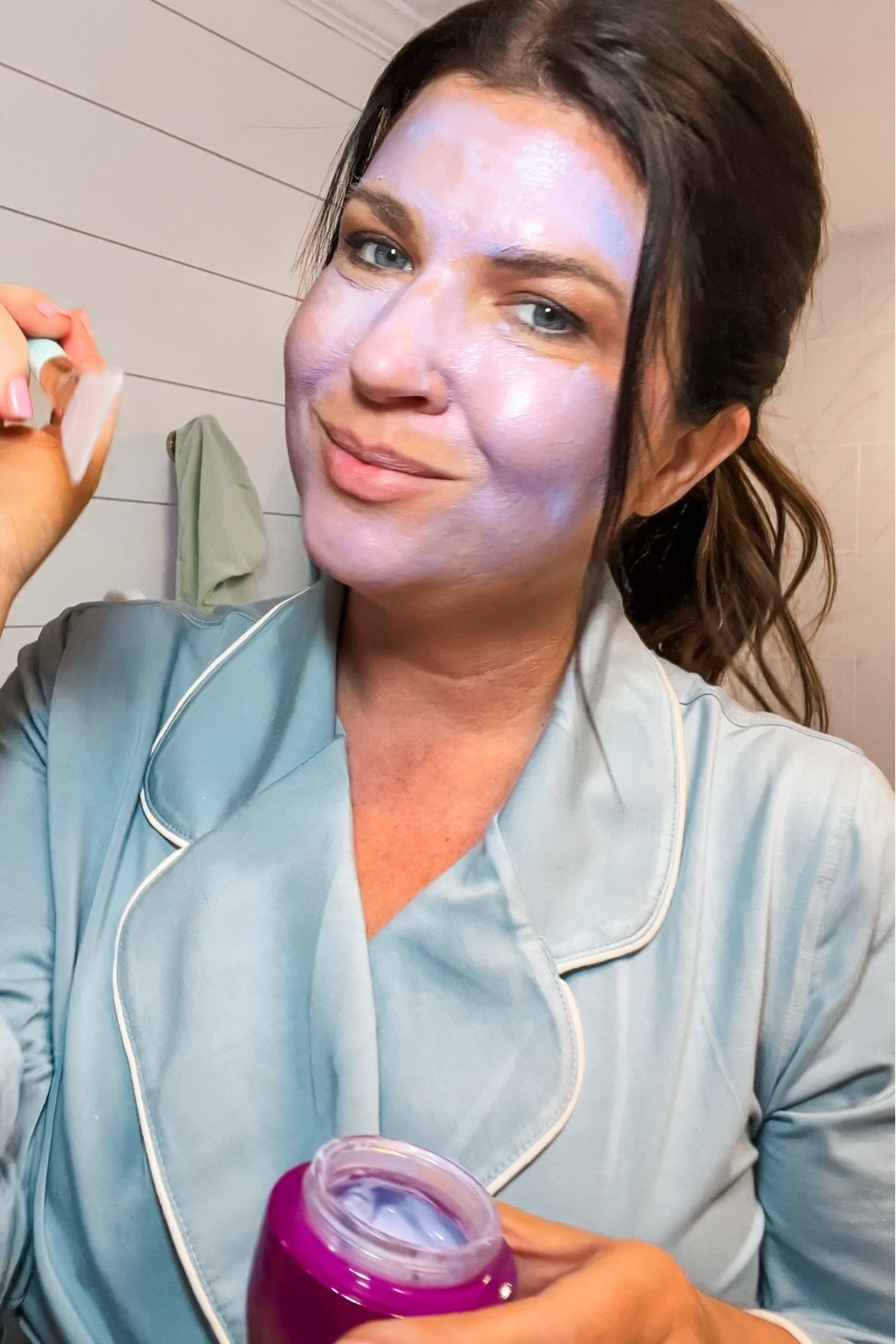 Beauty night with one of my faves for glowing skin — the Tatcha vita-c radiance mask. also it’s lavender, so it’s fun to apply! 

#LTKBeauty #LTKOver40 #LTKFindsUnder100