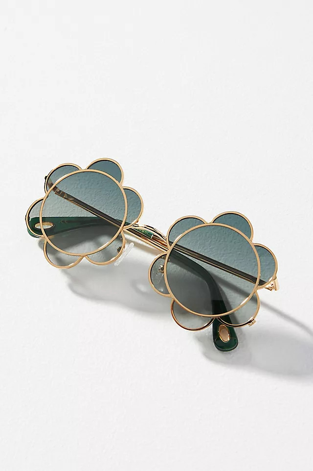 Lele Sadoughi Sunflower Sunglasses | Anthropologie (US)