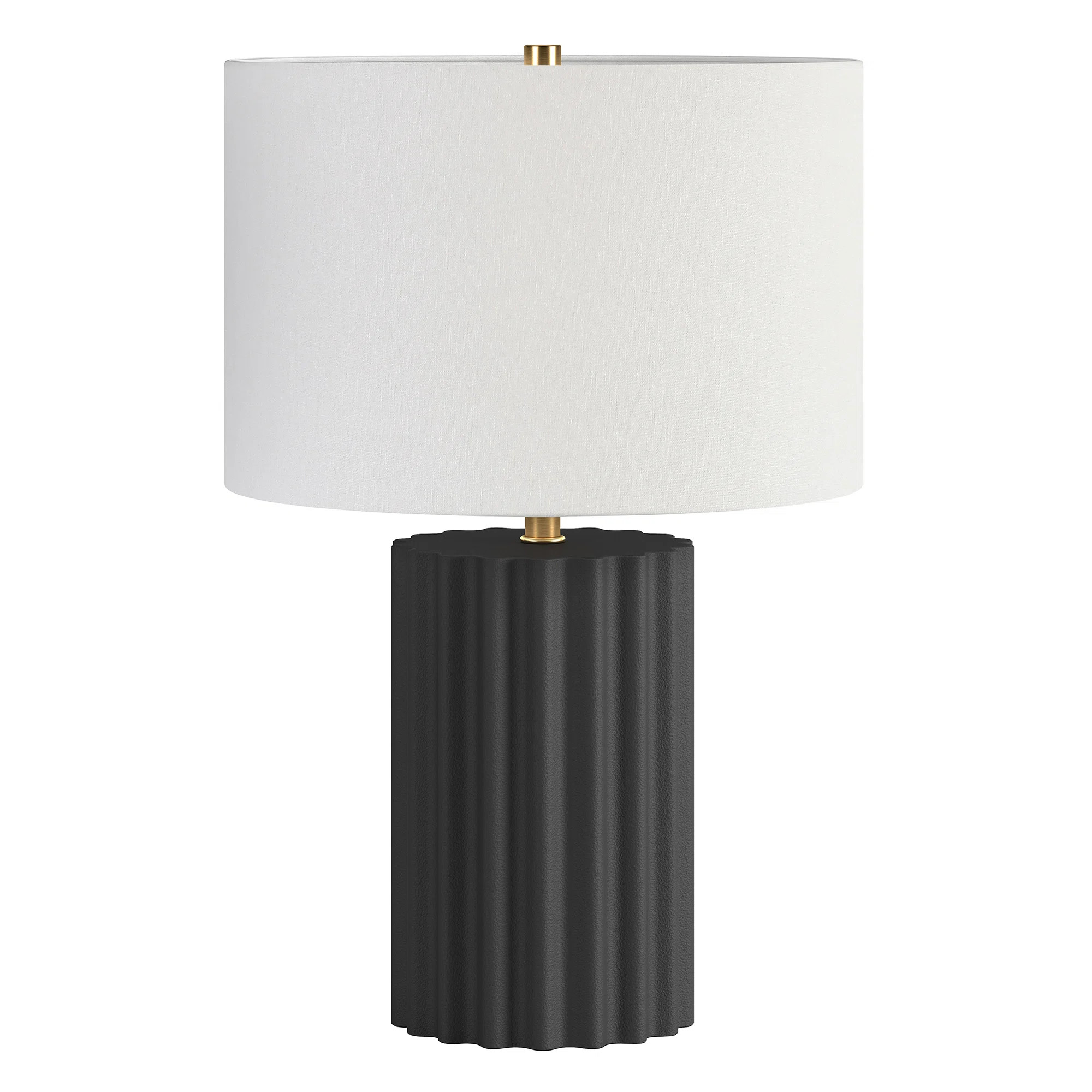 Mercer41 Seren 23" Tall Table Lamp with Fabric Shade & Reviews | Wayfair | Wayfair North America