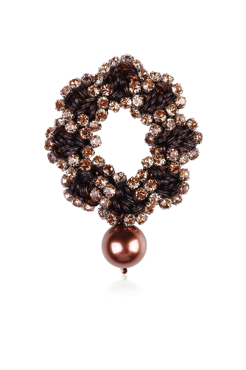 GOLDEN FLOW BROOCH | Aidan & Ice | CULT MIA | CULT MIA UK LTD