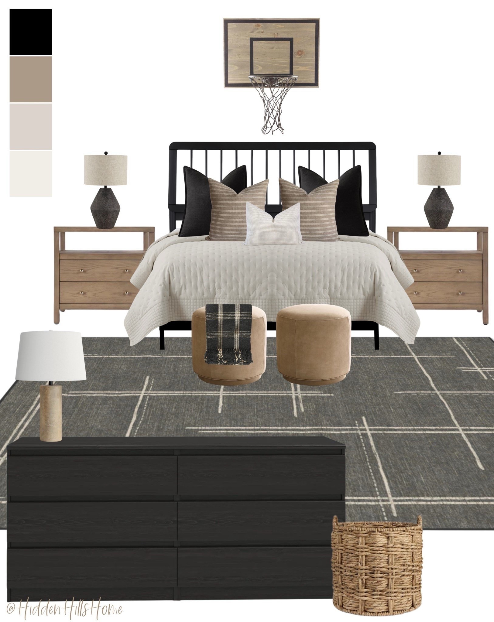 Teen boys bedroom decor, boys room mood board, masculine kids bedroom design, home decor, boys bedroom inspiration #basketball

#LTKKids #LTKSaleAlert #LTKHome