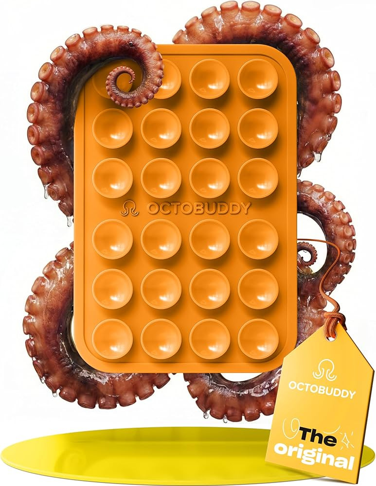 OCTOBUDDY Classic - Silicone Suction Phone Case Adhesive Mount - Hands-Free, Strong Grip Holder f... | Amazon (US)