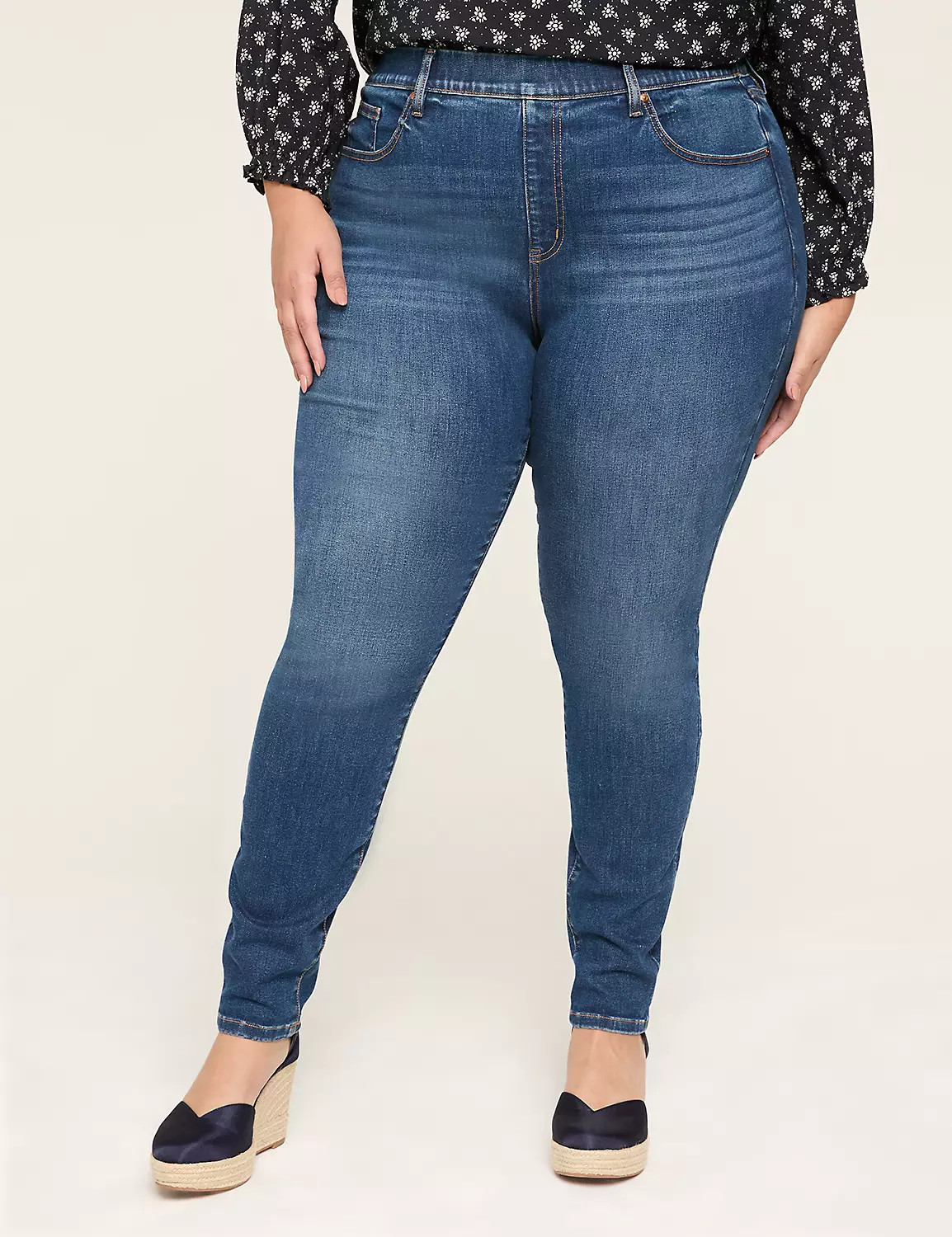 Tighter Tummy Pull-On High-Rise Jegging | Lane Bryant (US)