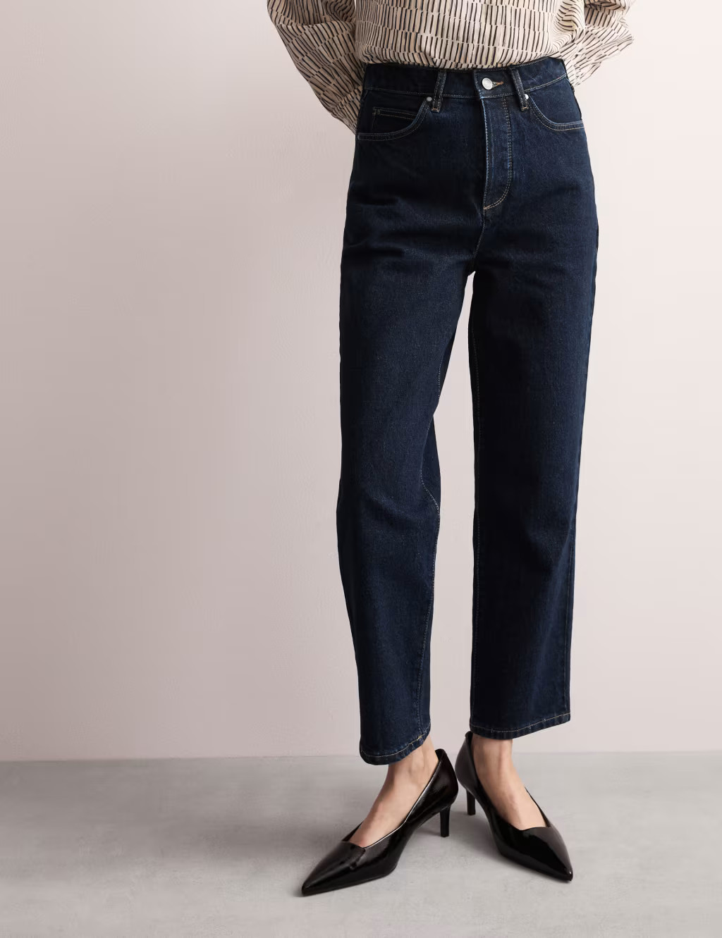 Mid Rise Straight Leg Jeans | Marks & Spencer (UK)