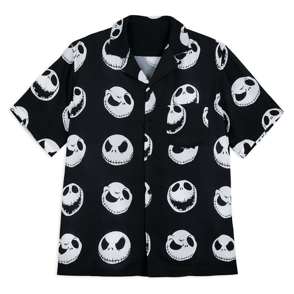 Jack Skellington Woven Shirt for Adults – The Nightmare Before Christmas | Disney Store