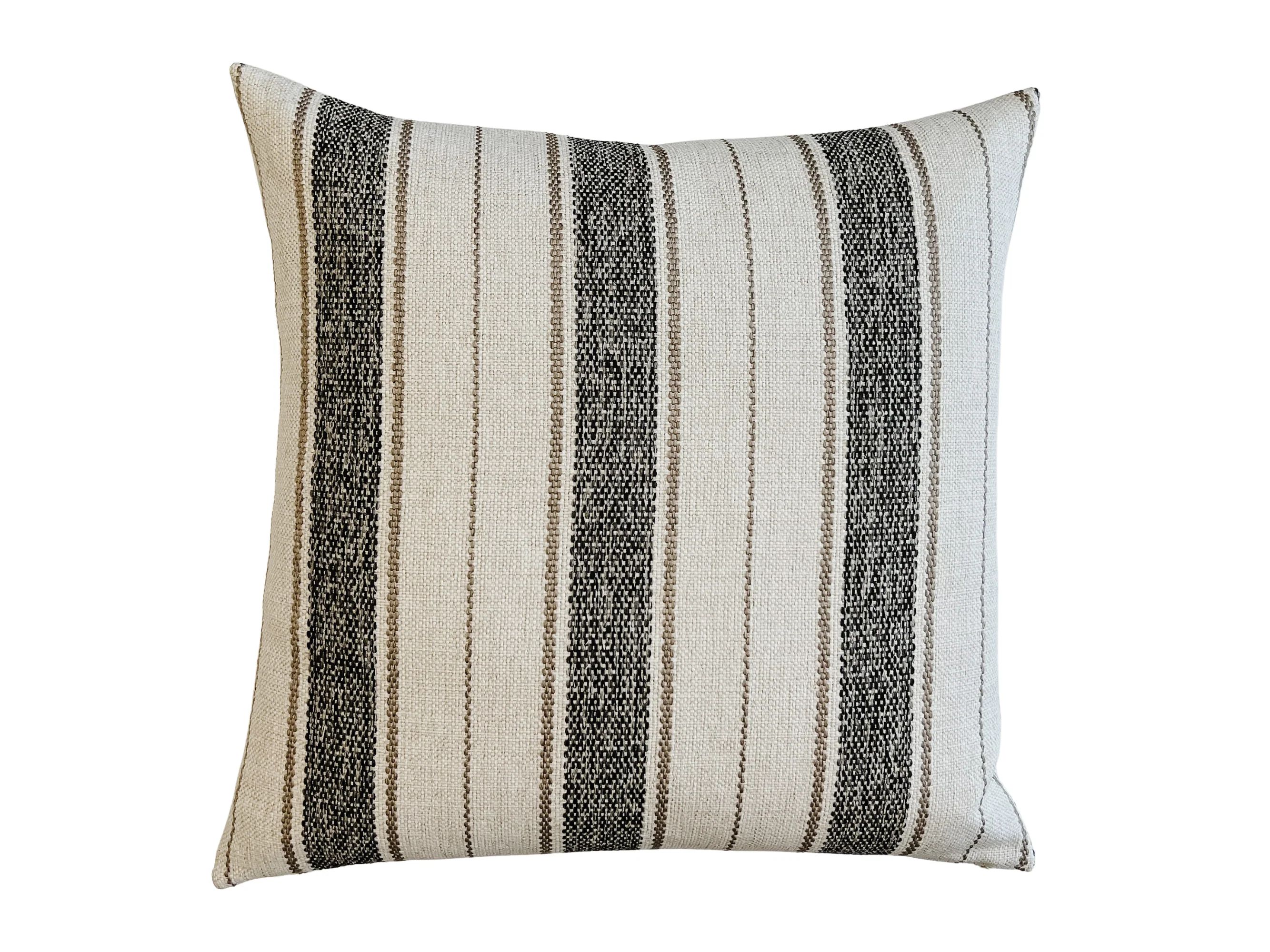 Shop Handcrafted Hayden Striped Pillow Covers USA | Maple Village Lane