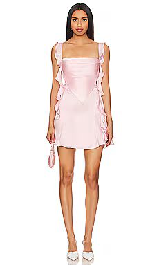 Nana Jacqueline Karina Dress in Pink from Revolve.com | Revolve Clothing (Global)