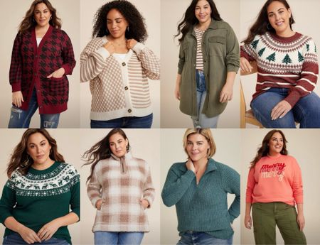 Sweaters, sweatshirts, and cardigans on sale. $20-25!! 

Fall outfit | winter outfit | plus size sale | ootd | cardigan outfit | pullover | sherpa | fair isle | sweater | holiday sweater 

#LTKsalealert #LTKfindsunder50 #LTKplussize