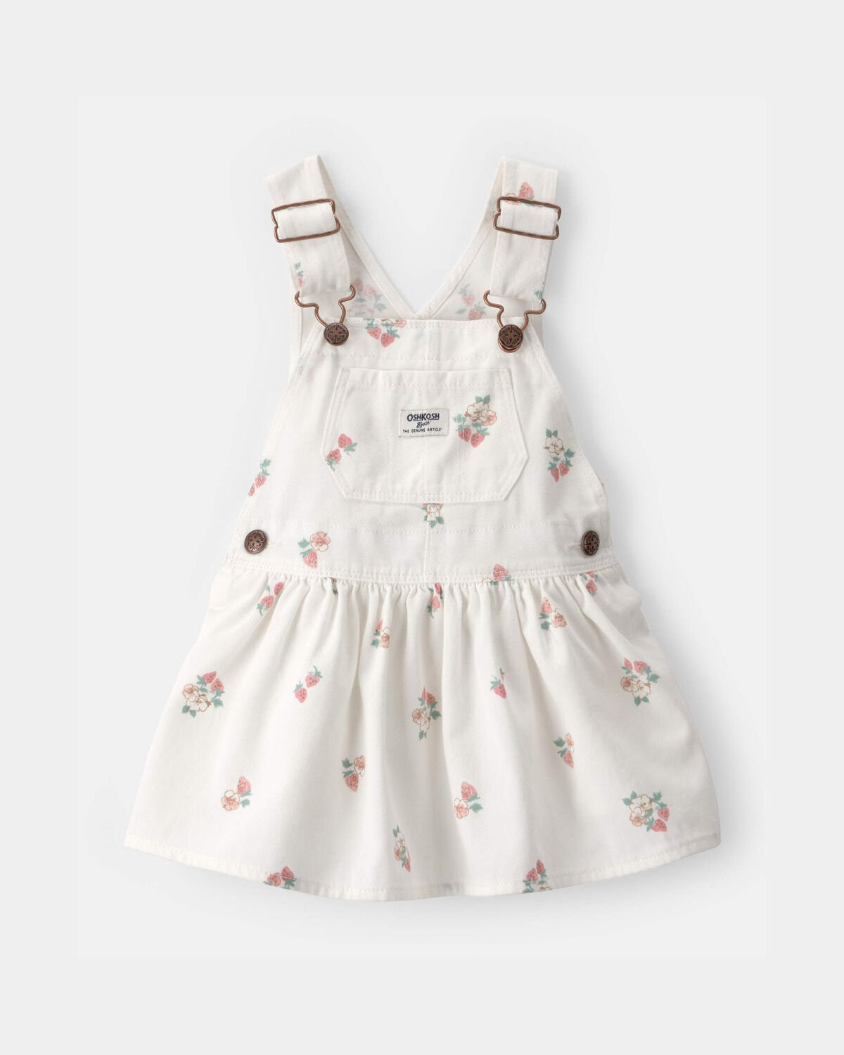 Baby Girl Strawberry Skirtall - White - OshKosh B'gosh | Carter's | Carter's Inc