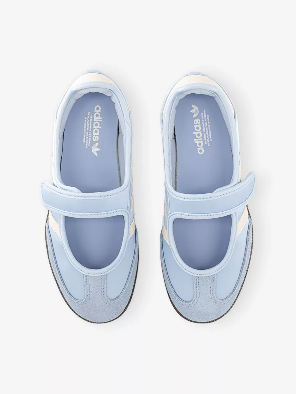 Samba Jane Satin And Suede Trainers | Selfridges
