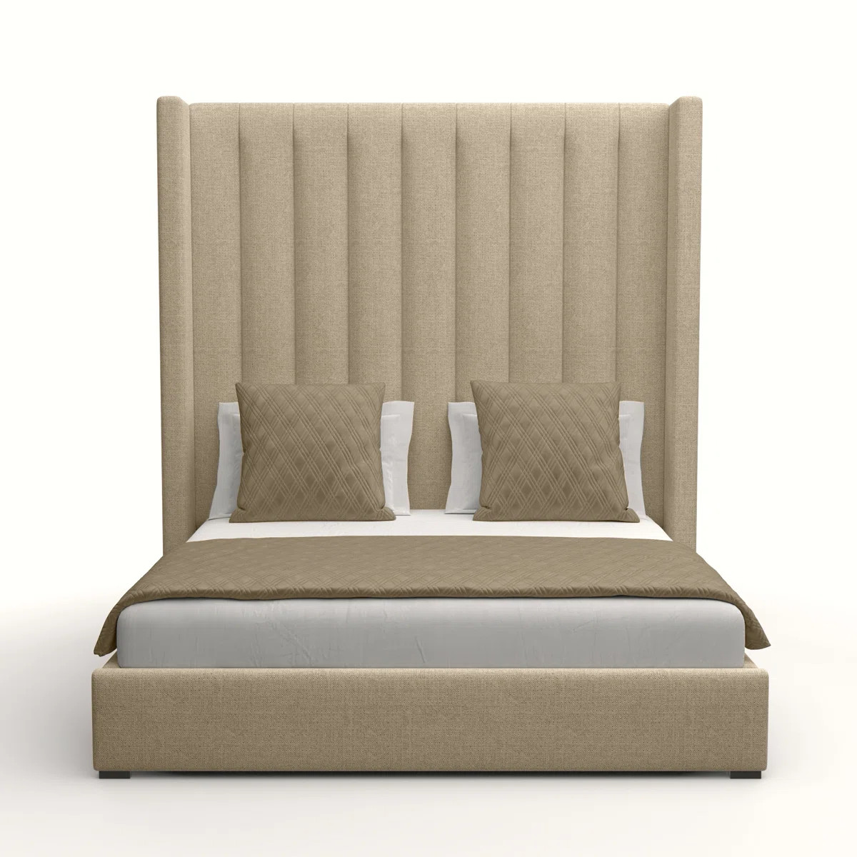 Esparto Upholstered Wingback Bed | Wayfair North America