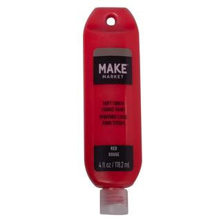 Soft Touch Fabric Paint by Make Market® in Red | 4 fl oz | Michaels® | Michaels Stores