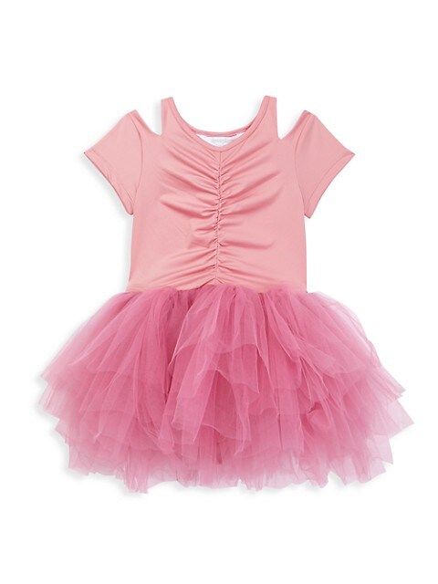 Little Girl's & Girl's Cap-Sleeve Cutout Tutu | Saks Fifth Avenue