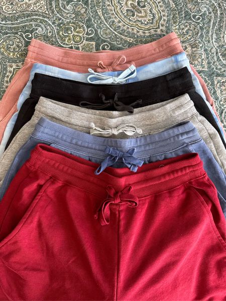 My collection of the viral old navy 5 inch inseam sweatshorts 

#LTKGiftGuide #LTKsalealert #LTKSeasonal