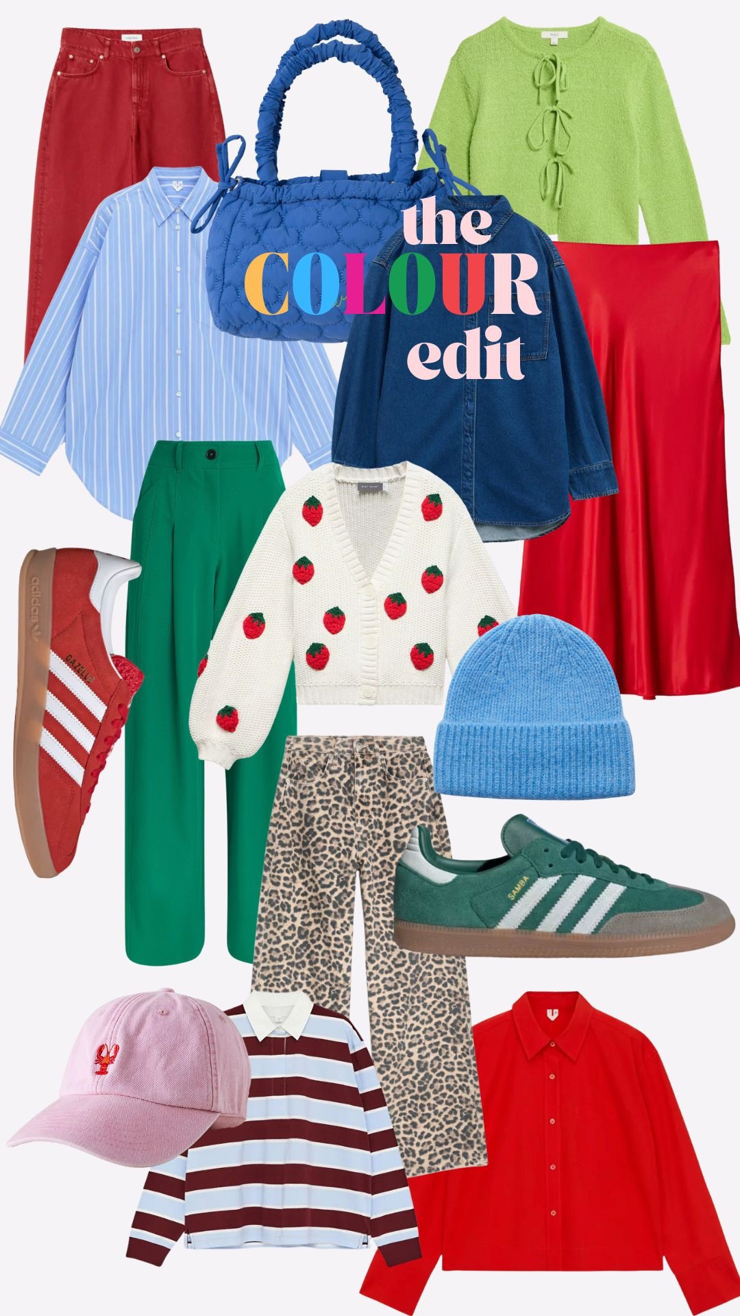 Adding colour to my wardrobe 
-
Blending colour, adding an item of colour, colourful items for your wardrobe, colourful trainers, leopard trousers 

#LTKuk #LTKsummer #LTKeurope