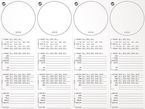 Wine Folly - Wine Tasting Notes Placemats Print 20-Pack (12" x 16") | Amazon (US)