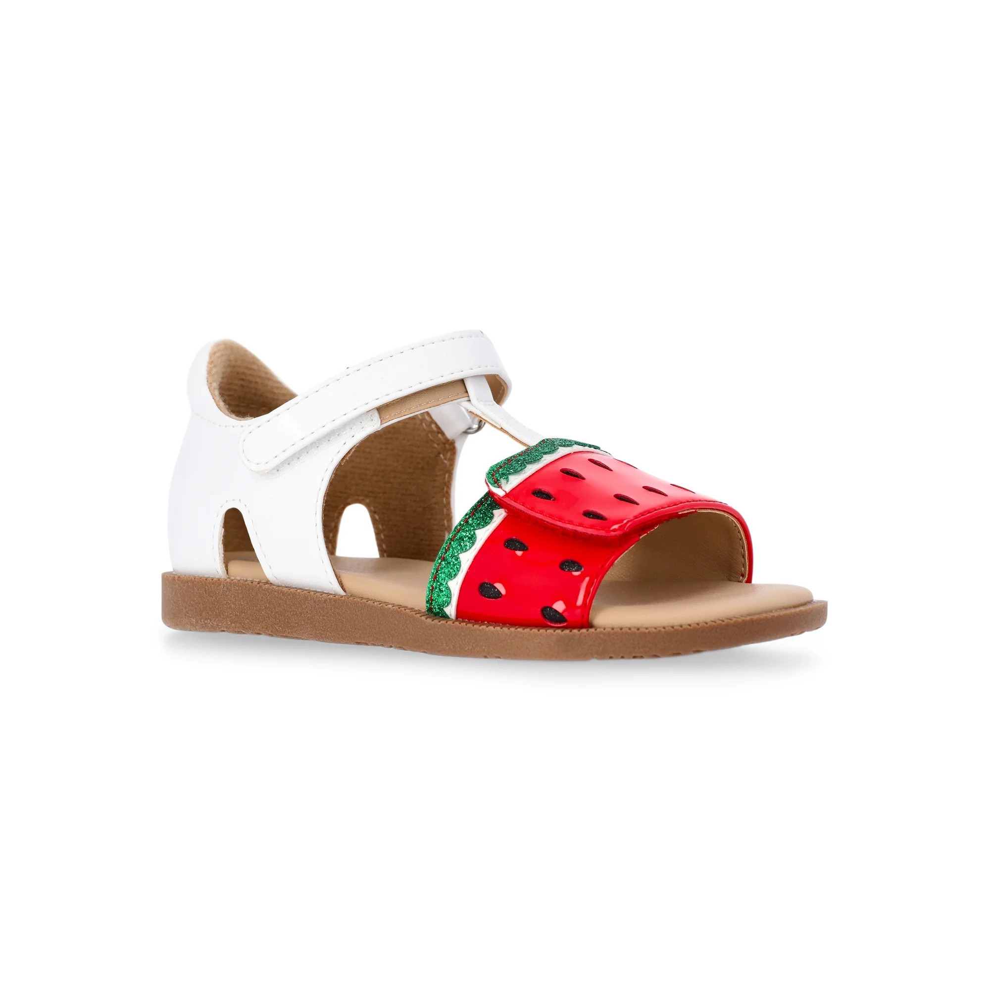 Wonder Nation Baby and Toddler Girls Fruit Sandals | Walmart (US)