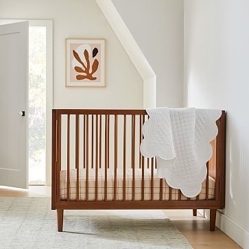 Gemini Crib - Walnut | West Elm (US)