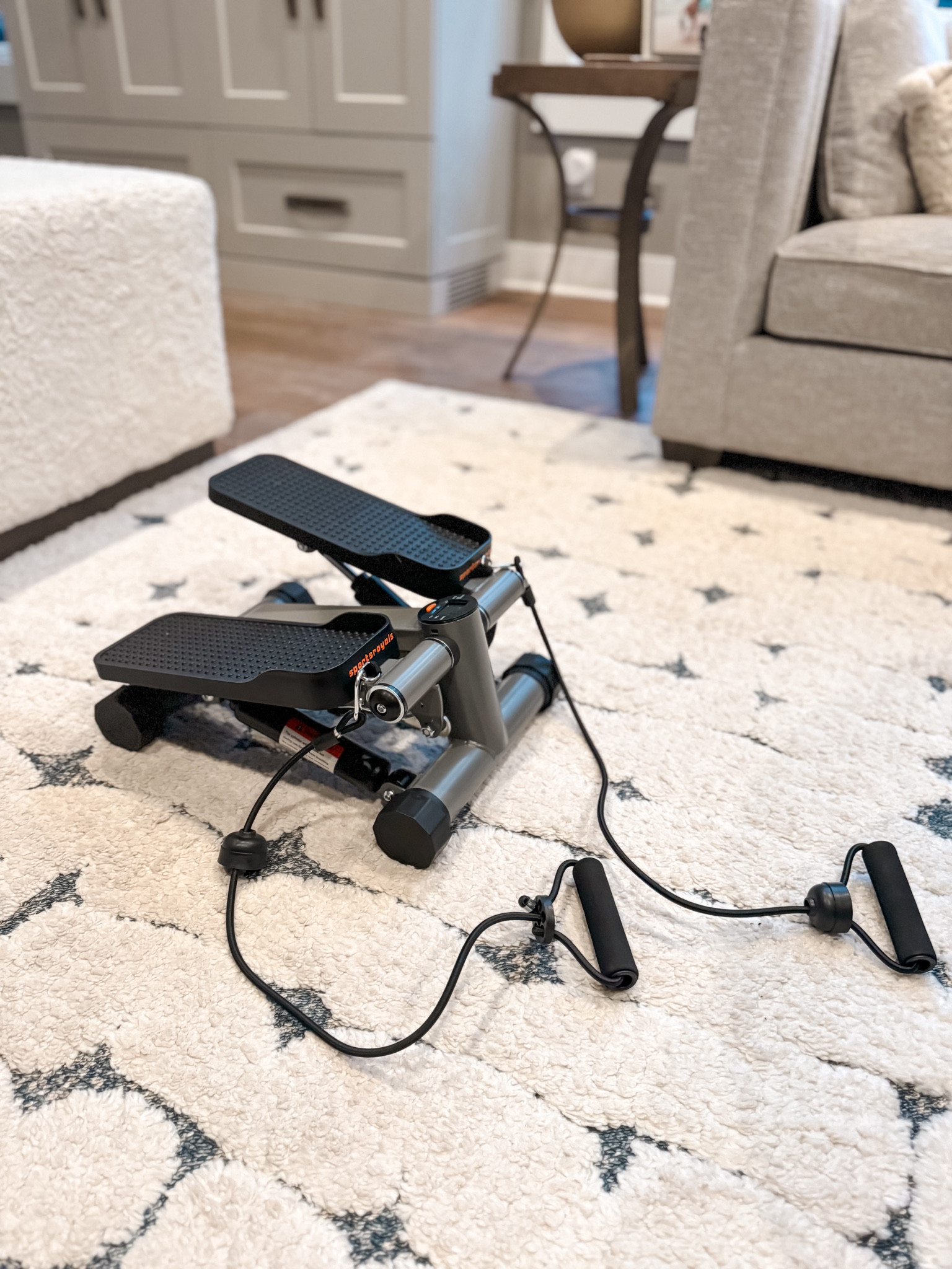 Amazon home workout finds stairstepper with built-in resistance band, easy workouts for mom during the day 

#LTKfitness