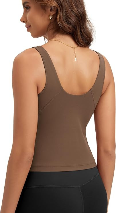 ODODOS Cloud Feeling Tank Sports Bra, U Back, Wirefree | Amazon (US)