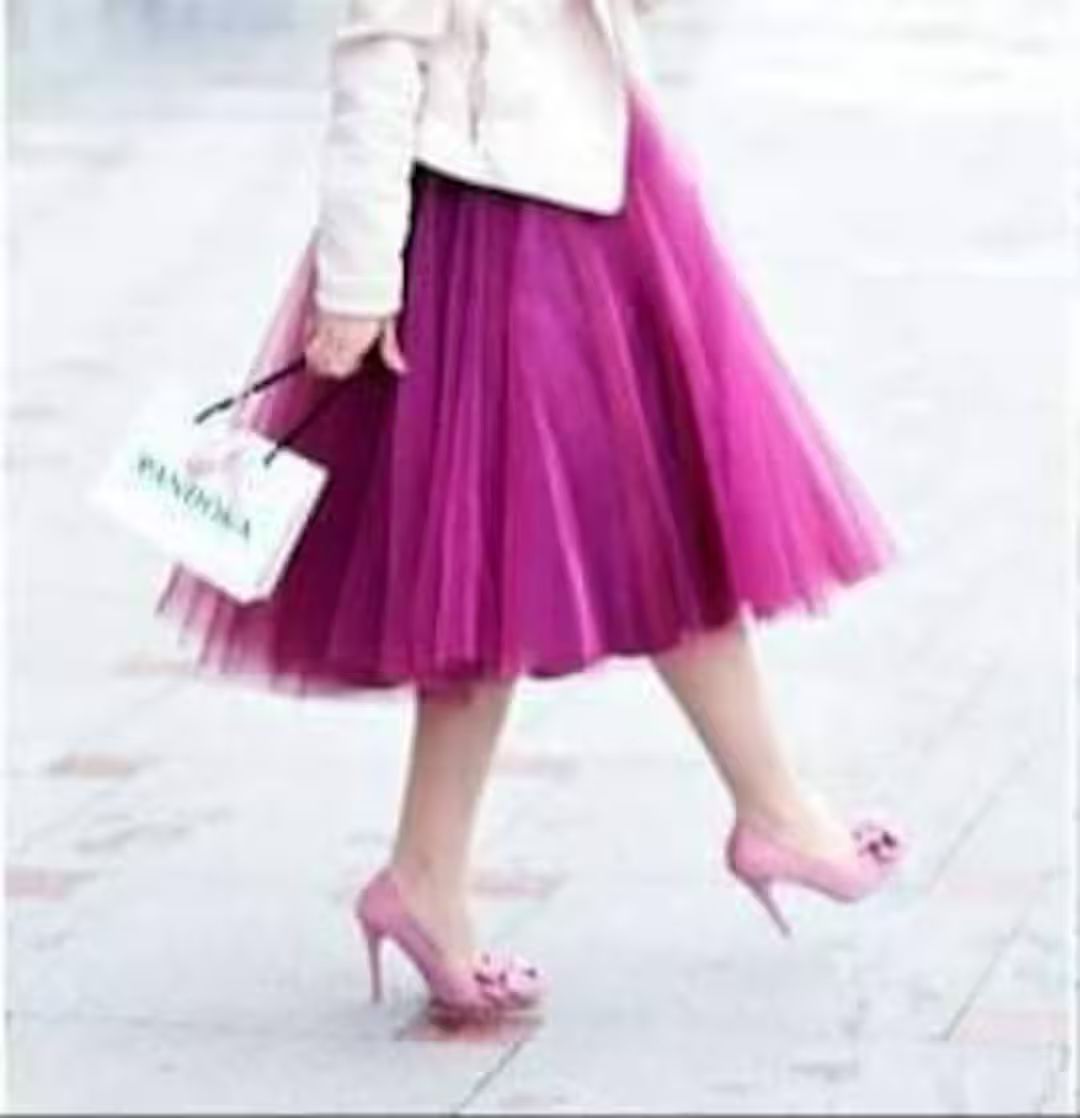 Tulle Skirt Women Tea Length, Dusty Rose Bridesmaid Skirt, Ivory Skirt for Simple Wedding, Purple... | Etsy (CAD)