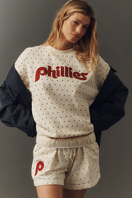 Mitchell & Ness MLB Long-Sleeve Crew-Neck Pullover | Anthropologie (US)