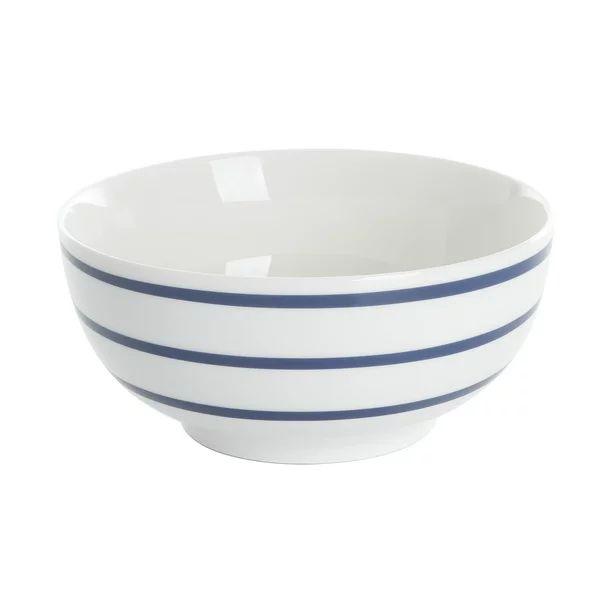 Gap Home New Blue 6-Inch Blue & White Assorted Fine Ceramic Bowls, Set of 4 | Walmart (US)