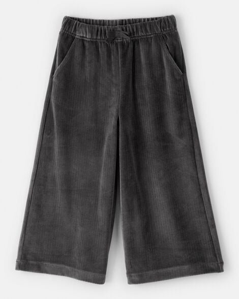 Carter's Toddler Girls Girl Ribbed Flare Pants - Black 2T Grey | Carter's Inc