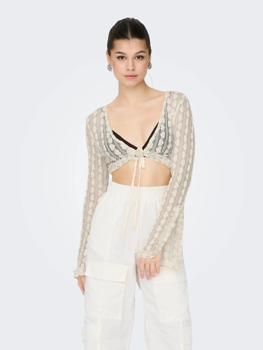 Trapezausschnitt Strickjacke | ONLY® | Only.com