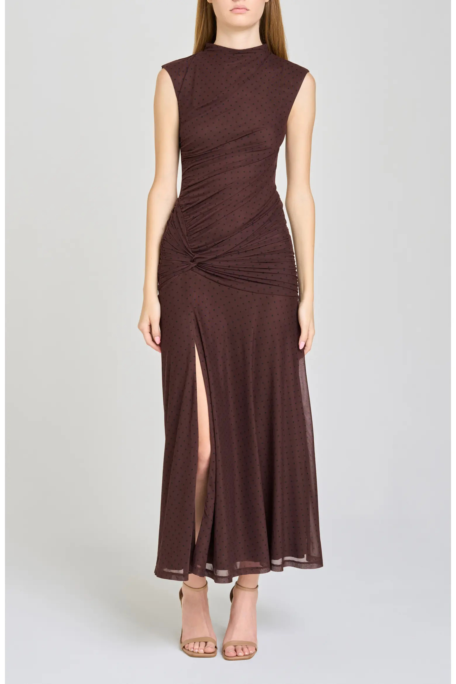 Sarielle Polka Dot Midi Dress (Women) | Nordstrom | Nordstrom