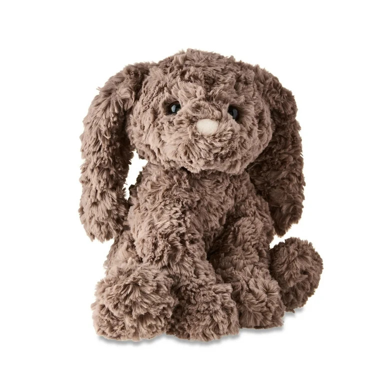 Easter Medium Brown Curly Bunny Plush, 10 in, by Way To Celebrate | Walmart (US)