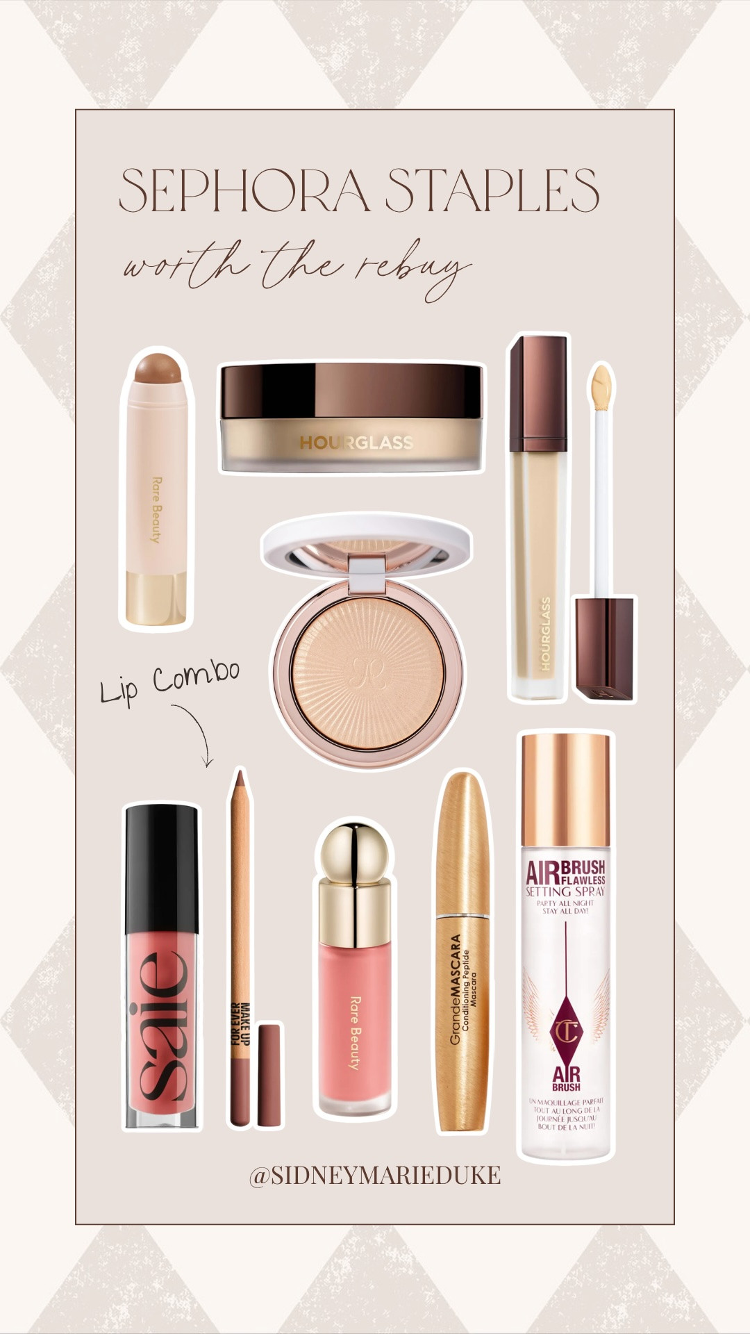 Products a part of my current routine!! 

Sephora is having 50% off select beauty & 20% off select moisturizers now🙌



Sale alert, makeup, beauty, beauty routine, go to, necessities, essentials, good deals, rare beauty, hourglass, charlotte tilbury, sidneymarieduke 

 #LTKgrwm #LTKSaleAlert #LTKBeauty