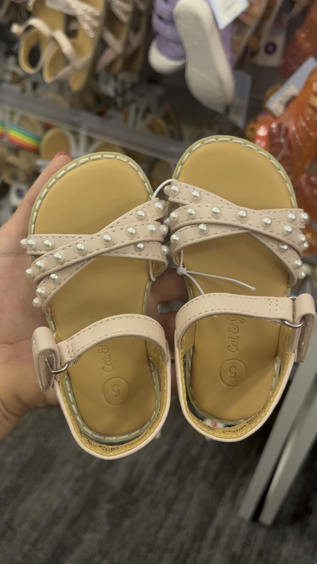 Cute toddler girl blush pink sandal with pearls. Toddler girl sandal for spring. Toddler girl shoes for spring.

#LTKkids #LTKbaby #LTKfamily