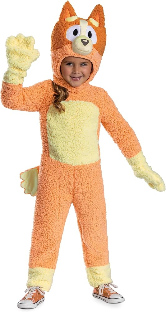 Disguise Toddlers Bluey Deluxe Bingo Costume for Toddlers - Officially Licensed Kids Halloween Ju... | Amazon (US)
