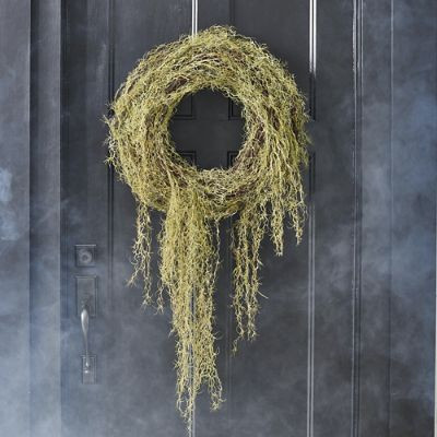 Drippy Spanish Moss Wreath | Grandin Road | Grandin Road